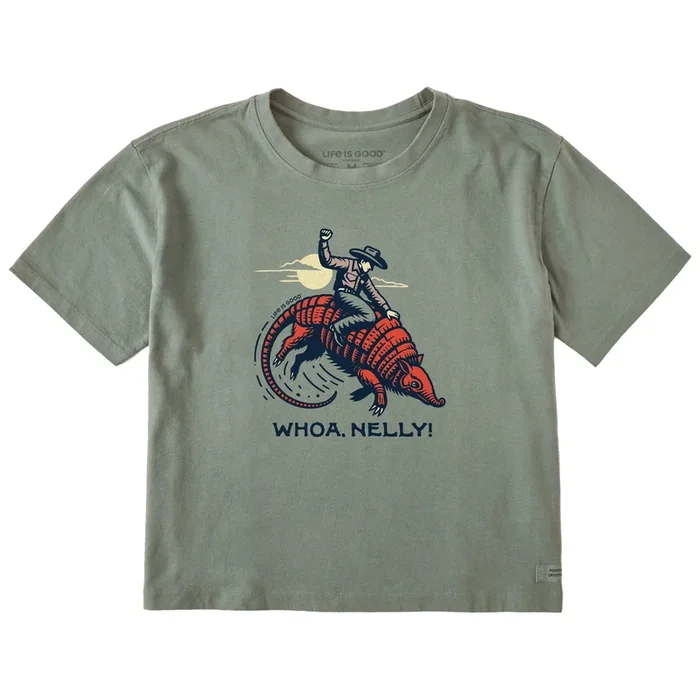 Women’s Whoa, Nelly! Short Sleeve Crusher Boxy Tee