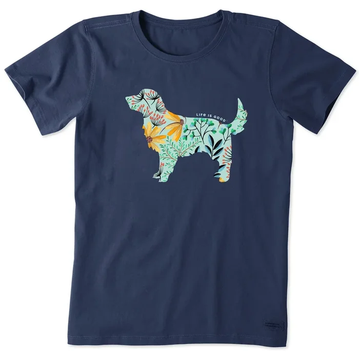 Women’s Wildflower Dog Tee
