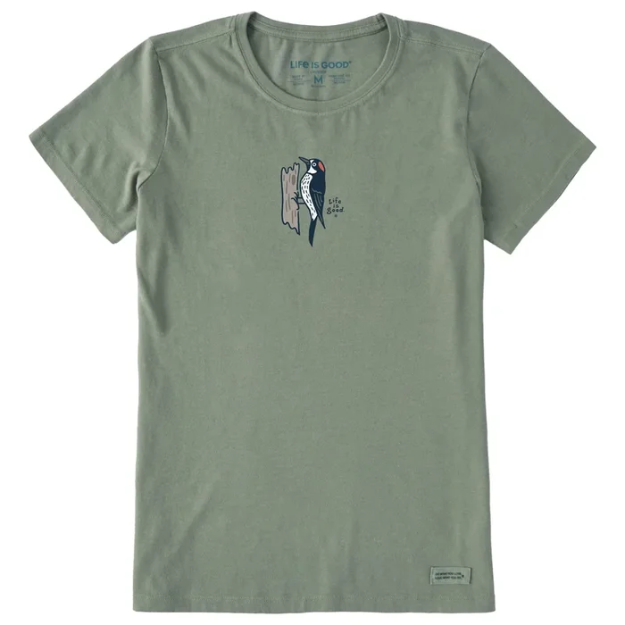 Women’s Woodpecker Short Sleeve Crusher Tee