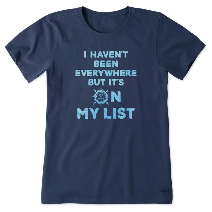 Women’s Wordsmith Everywhere Compass Short Sleeve Tee