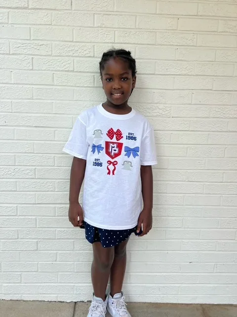 Youth Bows and Bells T Shirt