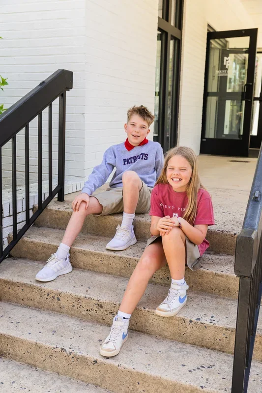 Youth Crimson Mount Pisgah Tee